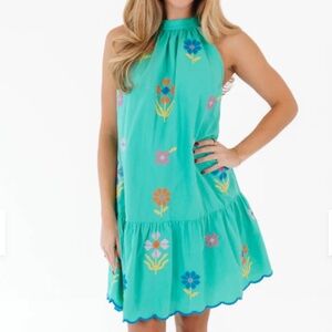 J.Marie The Polly High Neck Dress